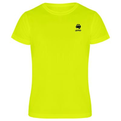 T-SHIRT PADEL QUICK DRY - GIALLO FLUO