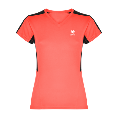 T-SHIRT PADEL VICTORY - CORALLO FLUO
